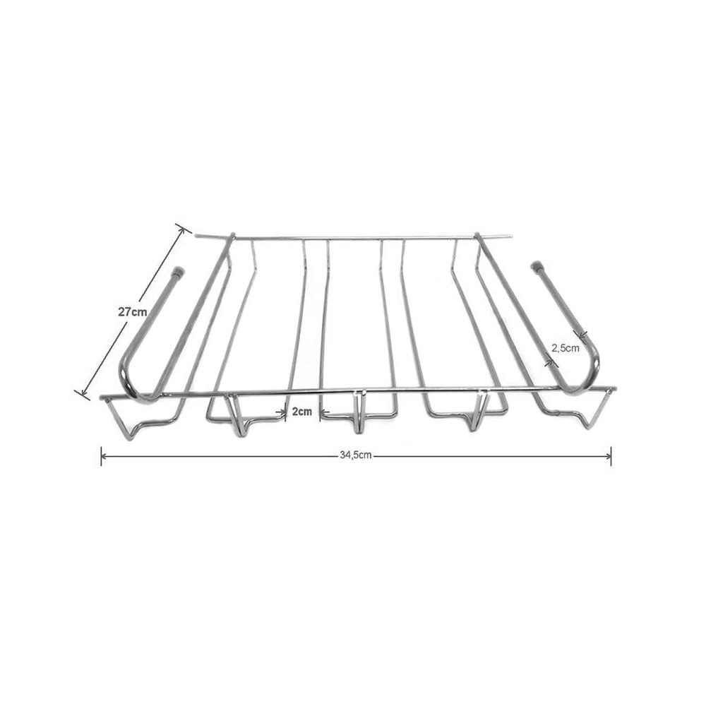 Suporte para Taças Suspenso Organizador de Cozinha