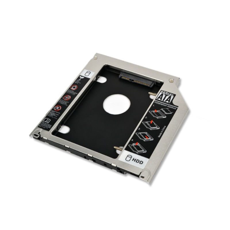 Gaveta Interna 2.5'' Slim Sata Second HDD Caddy 12,7mm