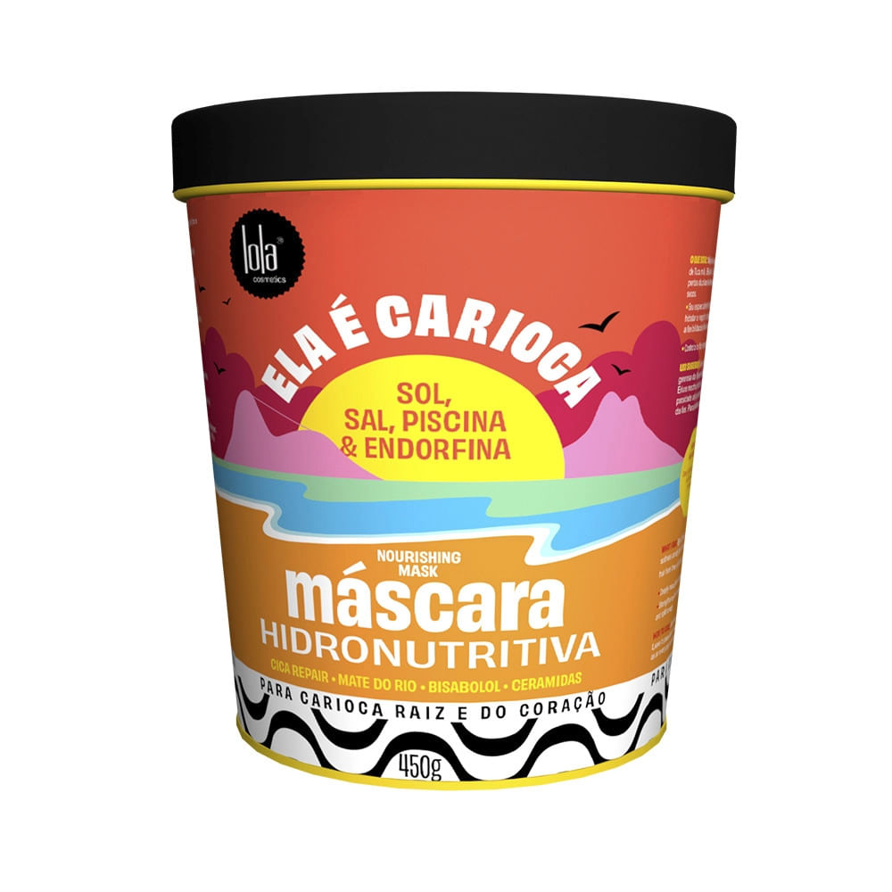 Máscara Hidronutritiva Ela é Carioca Lola Cosmetics 450g