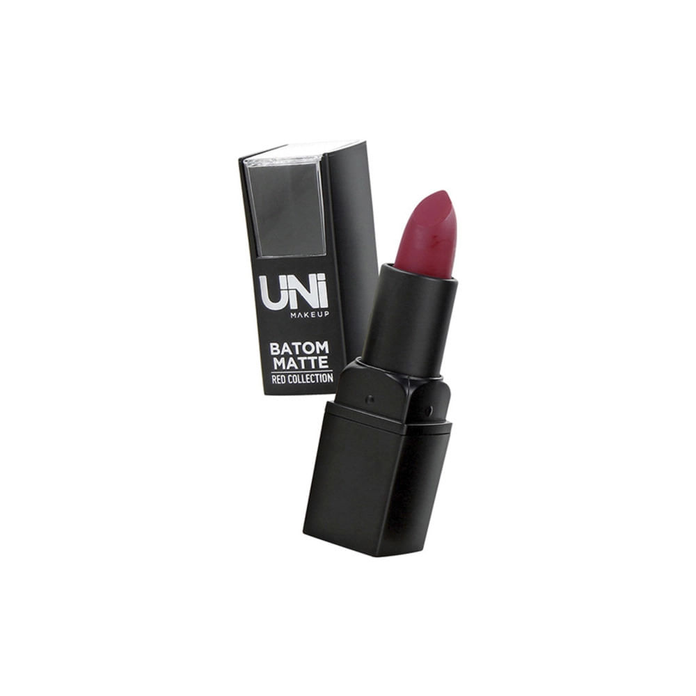 Batom Matte Red Collection Unimake