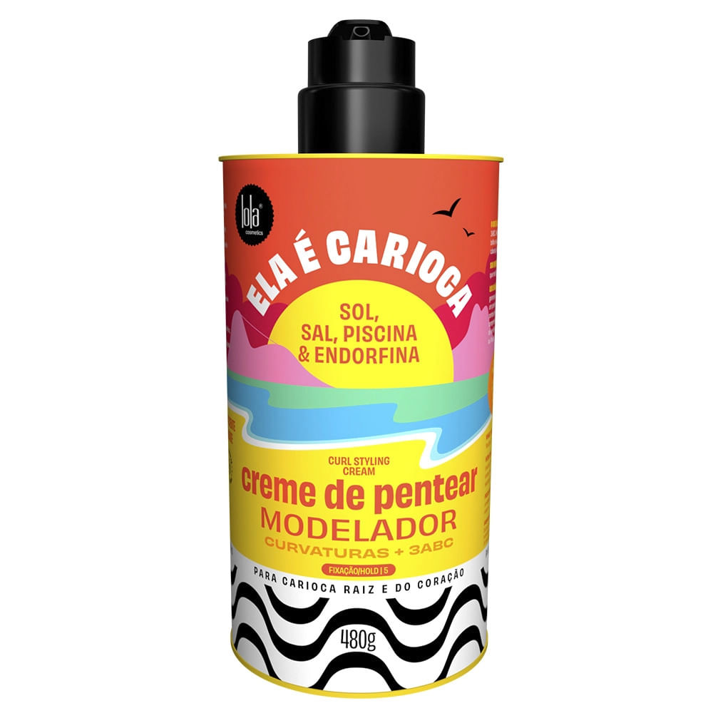 Creme de Pentear Ela é Carioca 3ABC Lola Cosmetics 480g