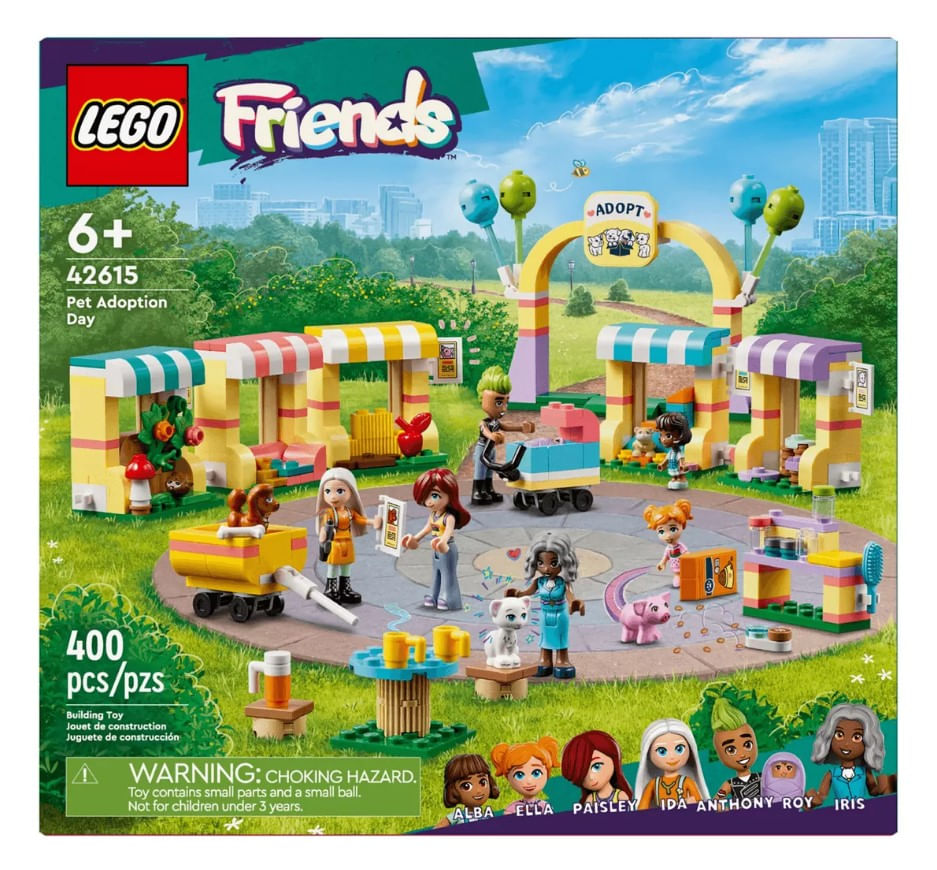 Friends Dia De Adoção Animais De Estimação - Lego 42615