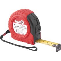 Trena aço 5mx19mm curta emborrachada - Nove54