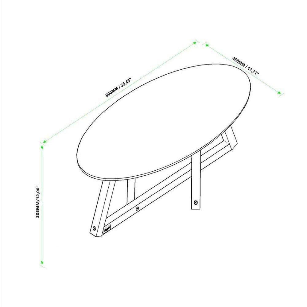 Mesa de Centro Classic Gianduia e Nature Tebarrot