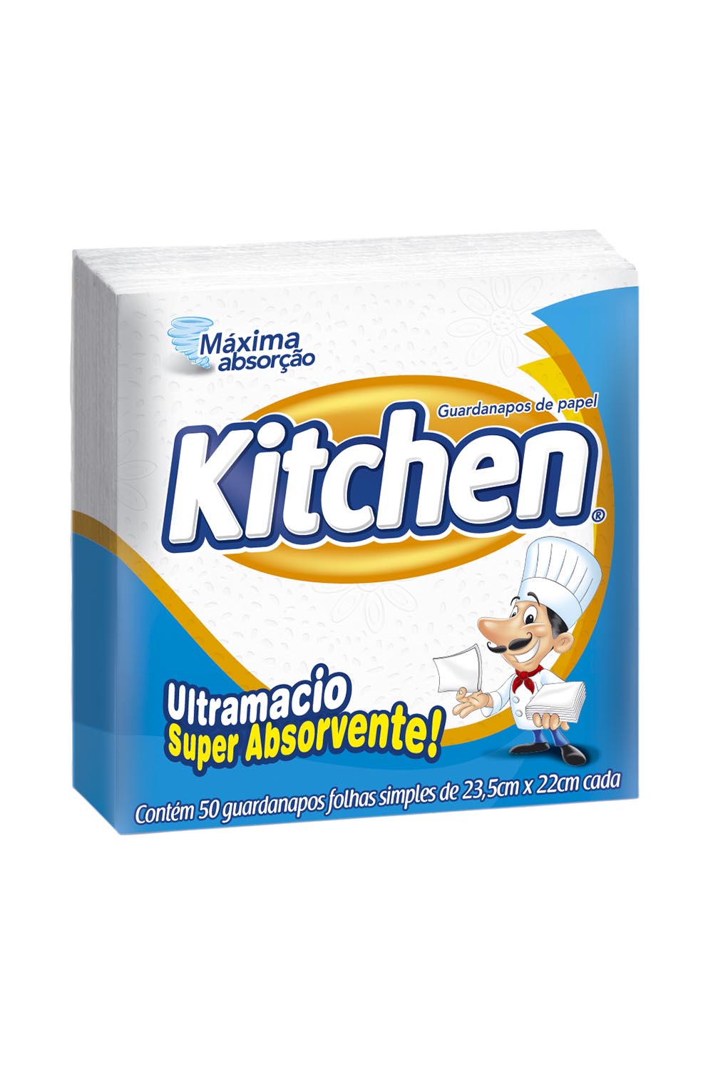 Guardanapo Kitchen Pequeno com 50 Unidades