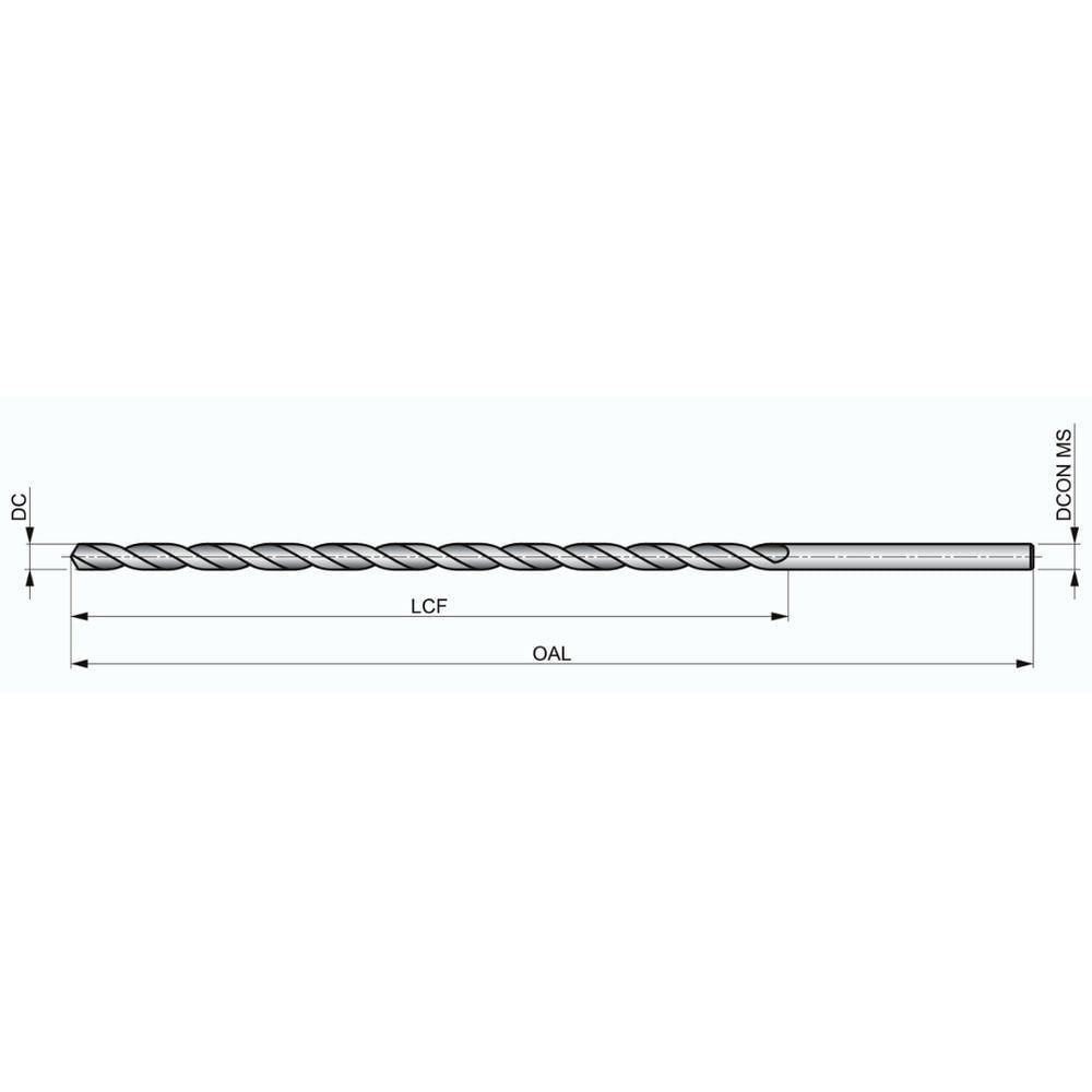 Broca Paralela Extra Longa Revenida A Vapor - Med. 9mm - Din 328 - A125