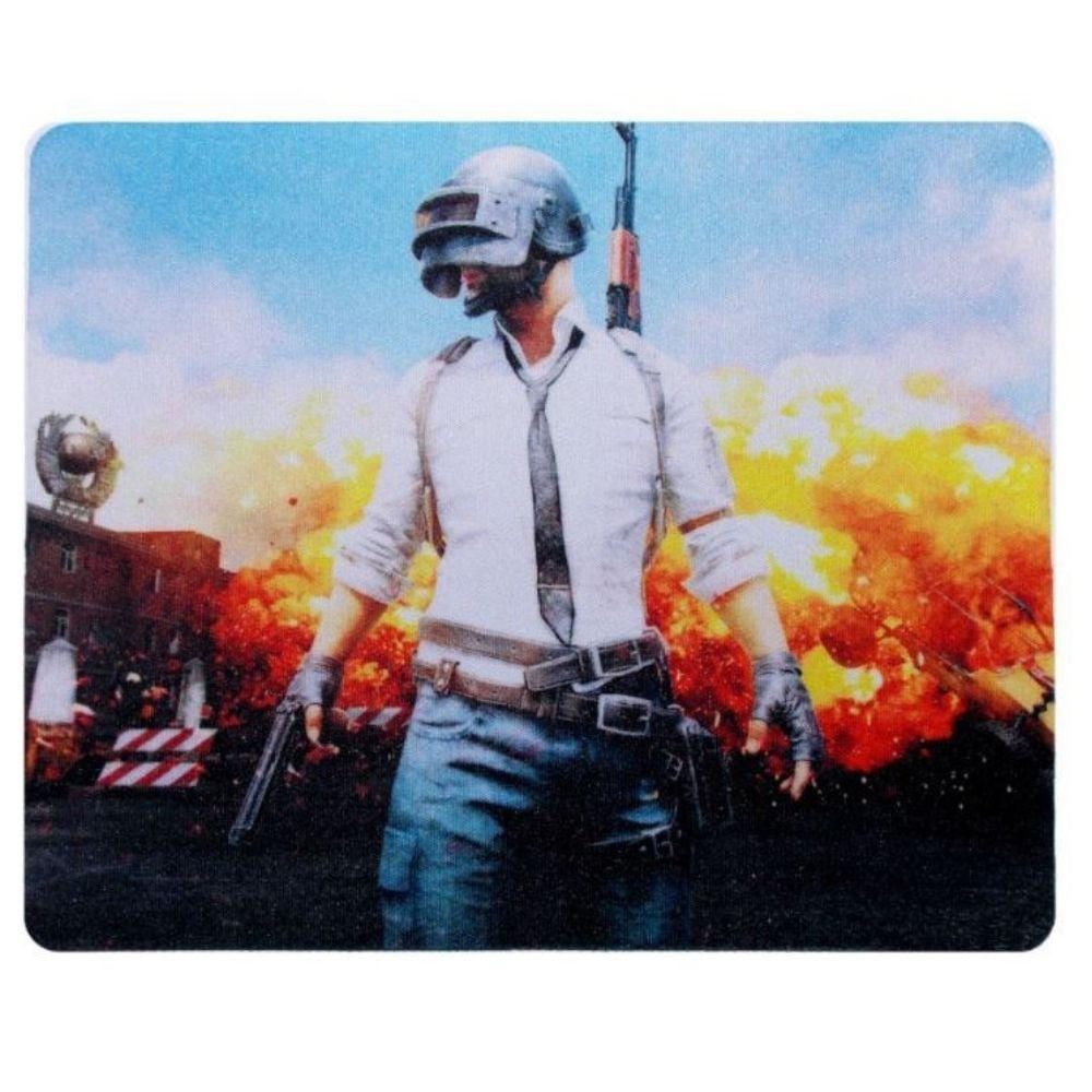 Mouse Pad Pubg Explosao Antiderrapante 22X18Cm - Exbom