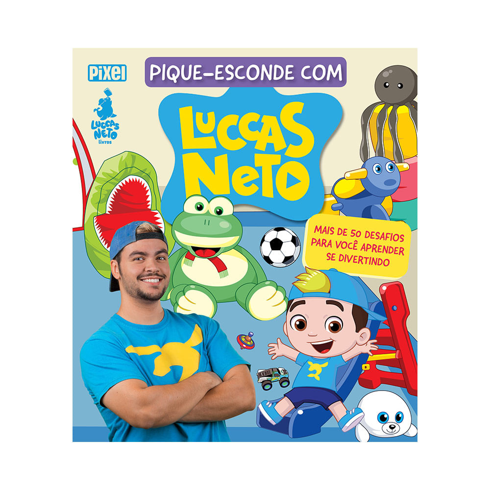 Livro Infantil Pixel Luccas Neto Beijinhos da Gi - Le biscuit
