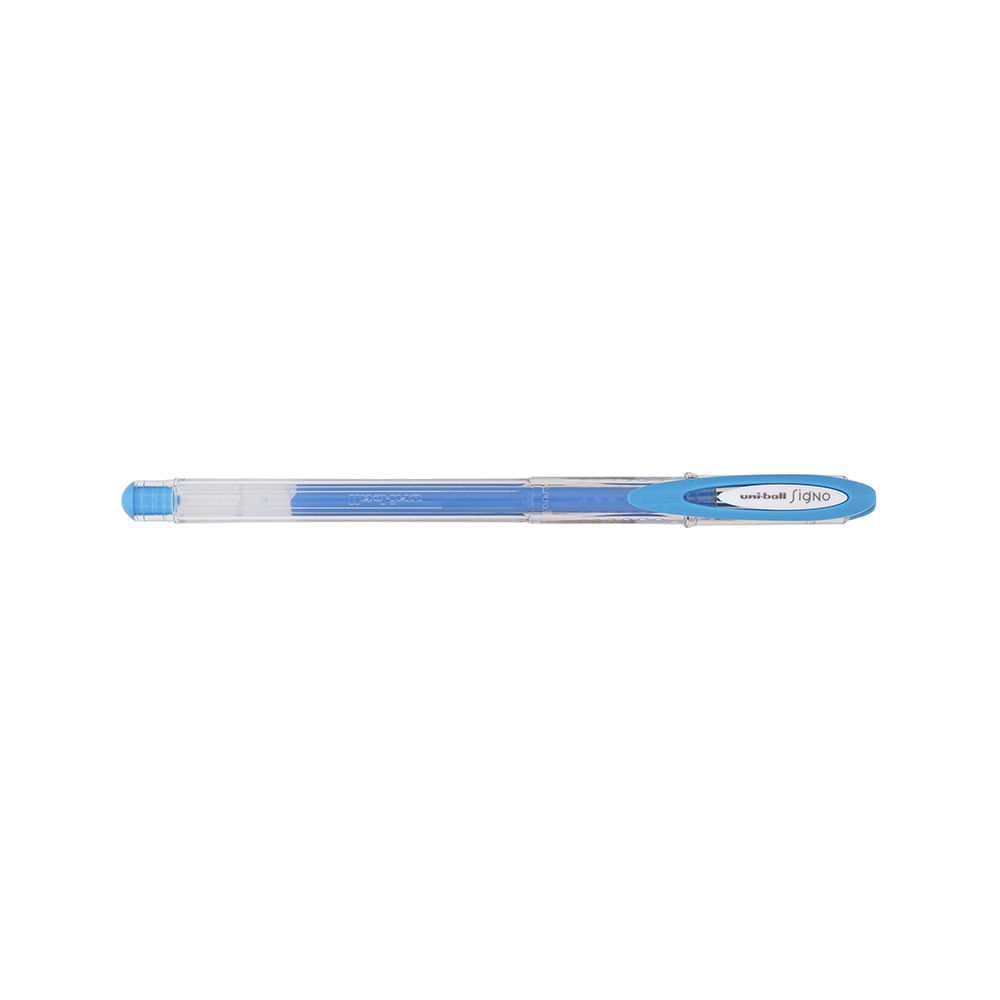 Caneta Gel Uniball Signo Angelic Color Pastel Azul 0.7mm