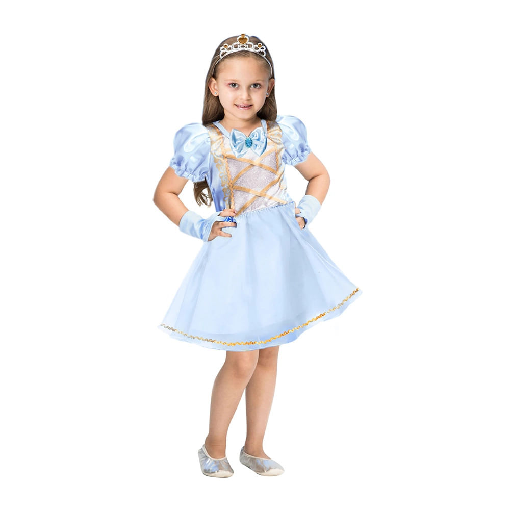 Fantasia Super Princesa Sophie Pop Tamanho G