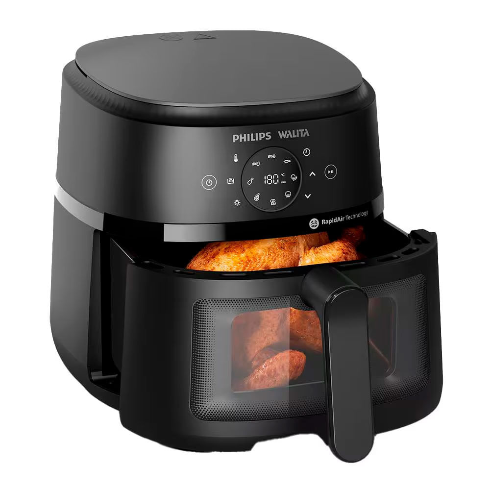 Fritadeira Elétrica Air Fryer Philips Walita Série 2000 XL Digital NA230 Sem Óleo 1700W 6,2L