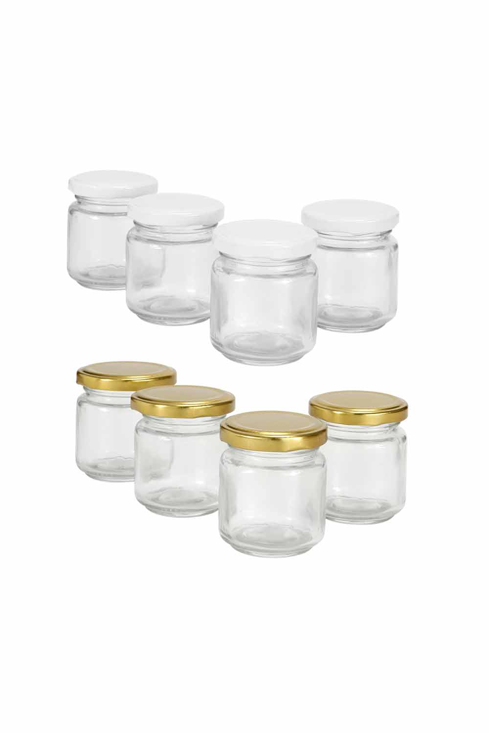 Pote de Vidro Le 100 ml com 4 Unidades