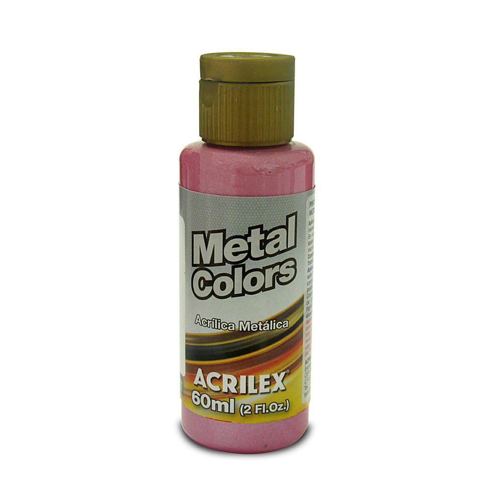 Tinta Acrílica Metal Colors 60ml Rosé Gold