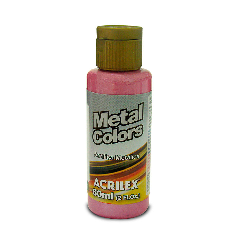 Tinta Acrílica Metal Colors 60ml Rosé Gold