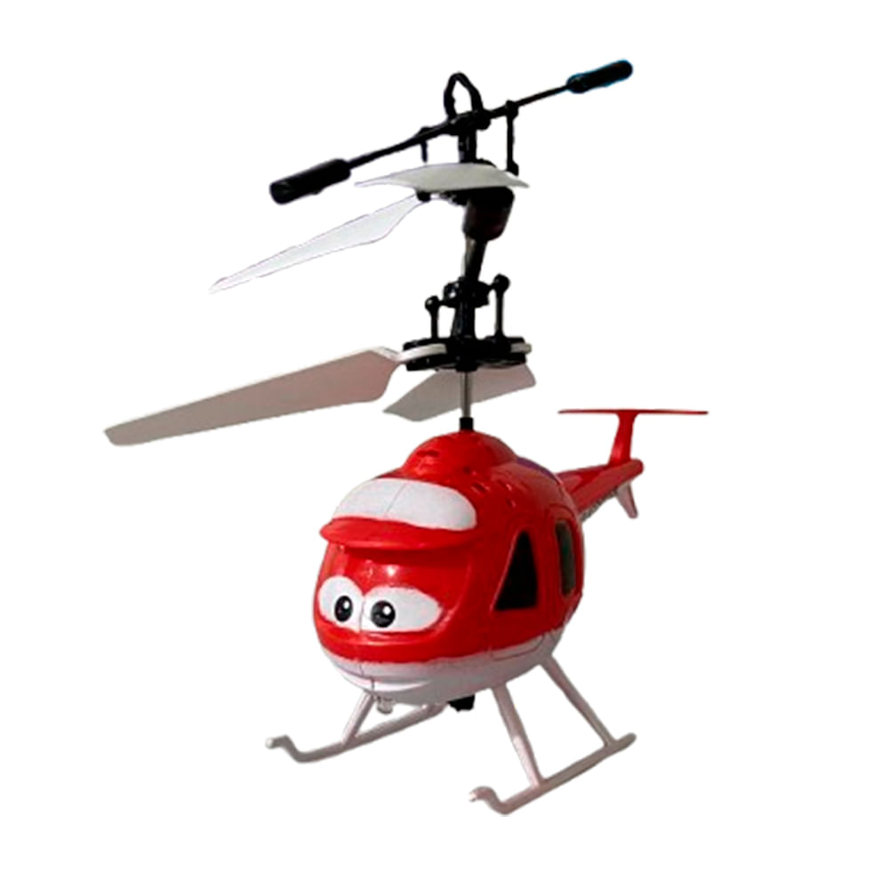 Brinquedo helicóptero Sensor de indução Vermelho Aircraft