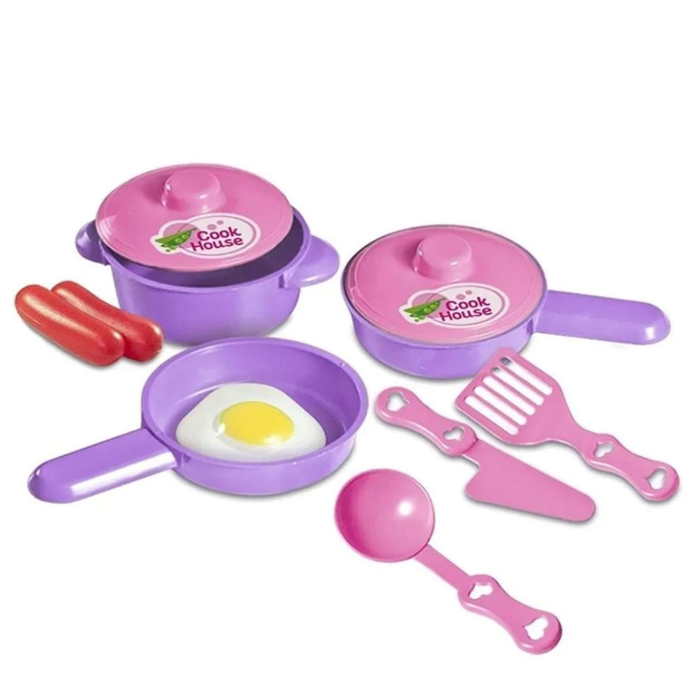 Brinquedo Nossa Cozinha Frigideira Zuca Toys