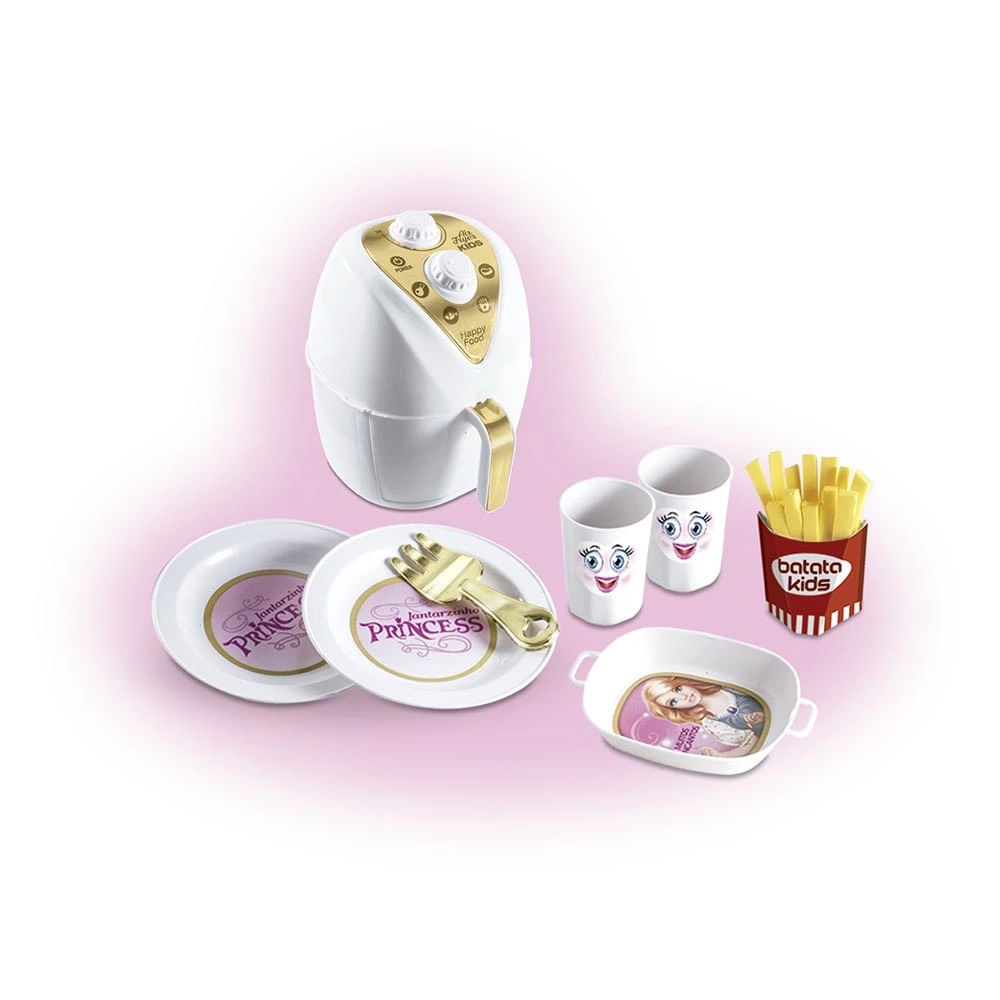 Kit Zuca Toys Air Fryer Princesa