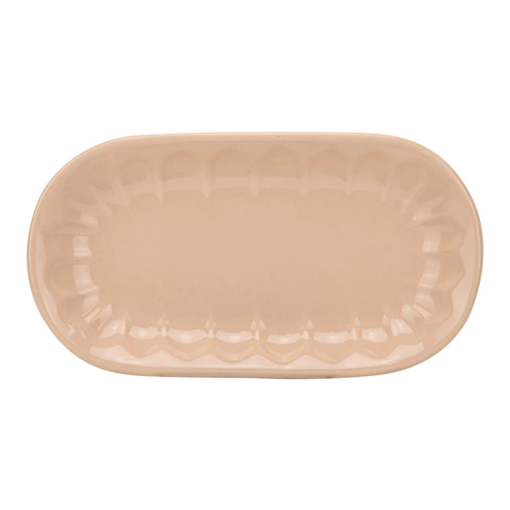 Travessa Oval Le Badem Bege 19cm