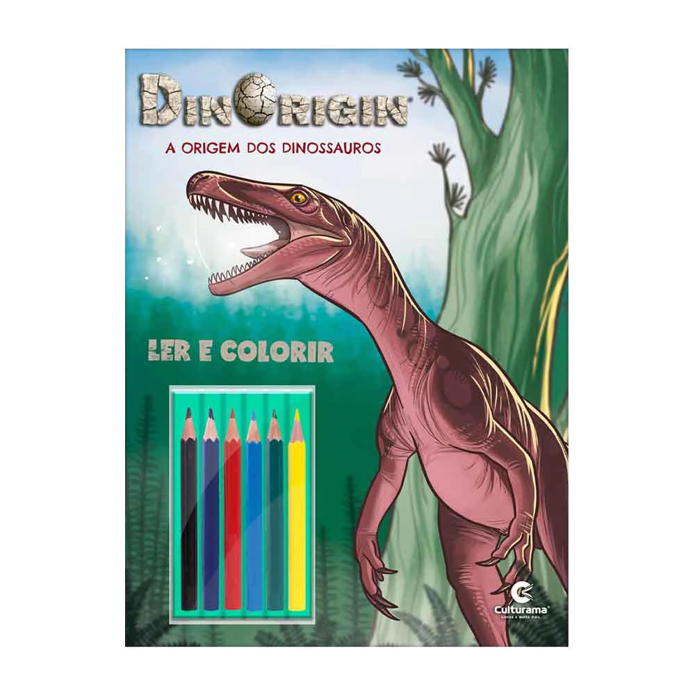 Dinossauros - Colorindo com Lápis de Cor