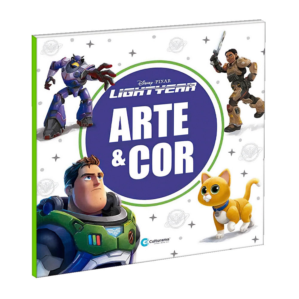 Livro Infantil Culturama Arte e Cor Lightyear