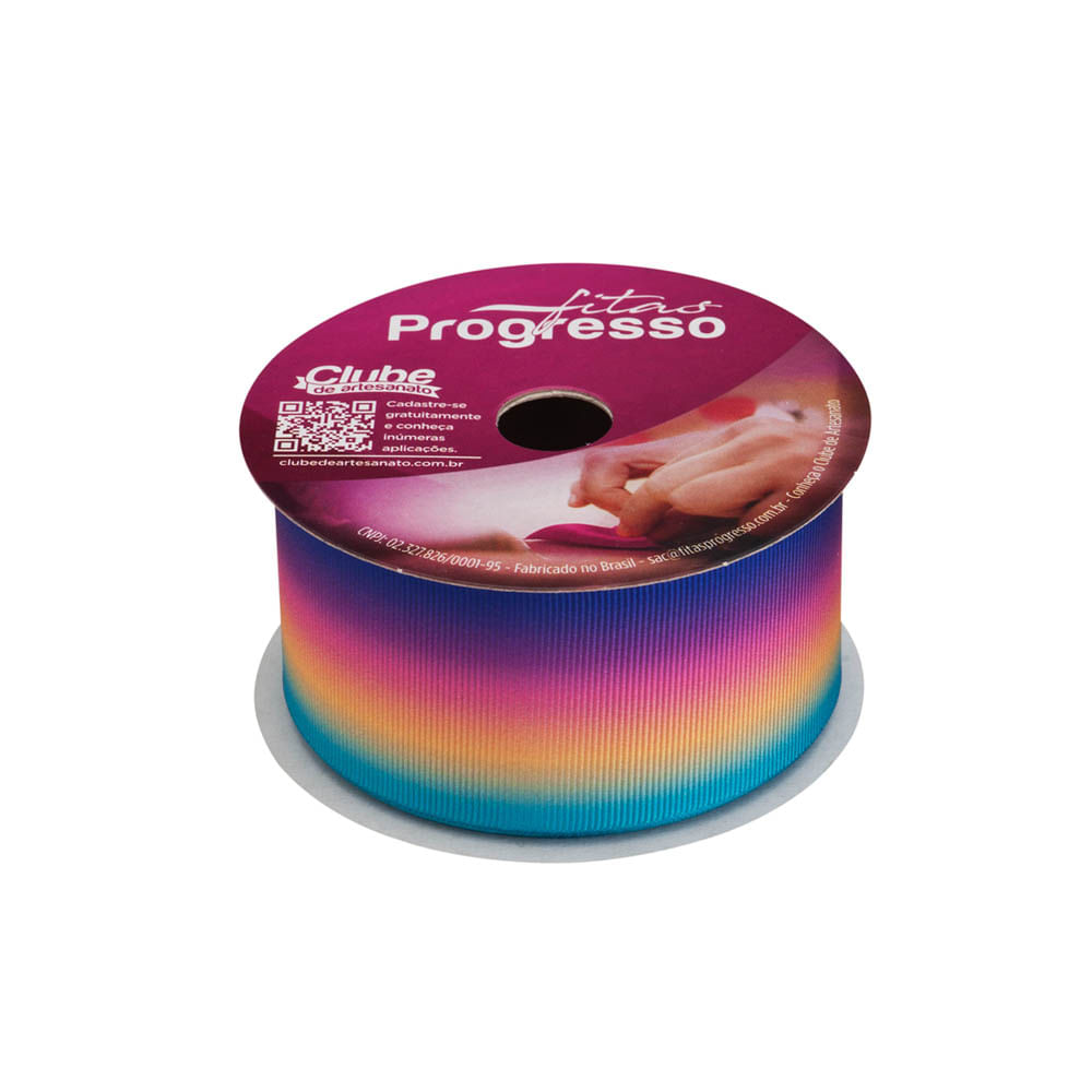 Fita de Gorgurão Progresso GP Nº09 38mm Peça com 10m Candy 007