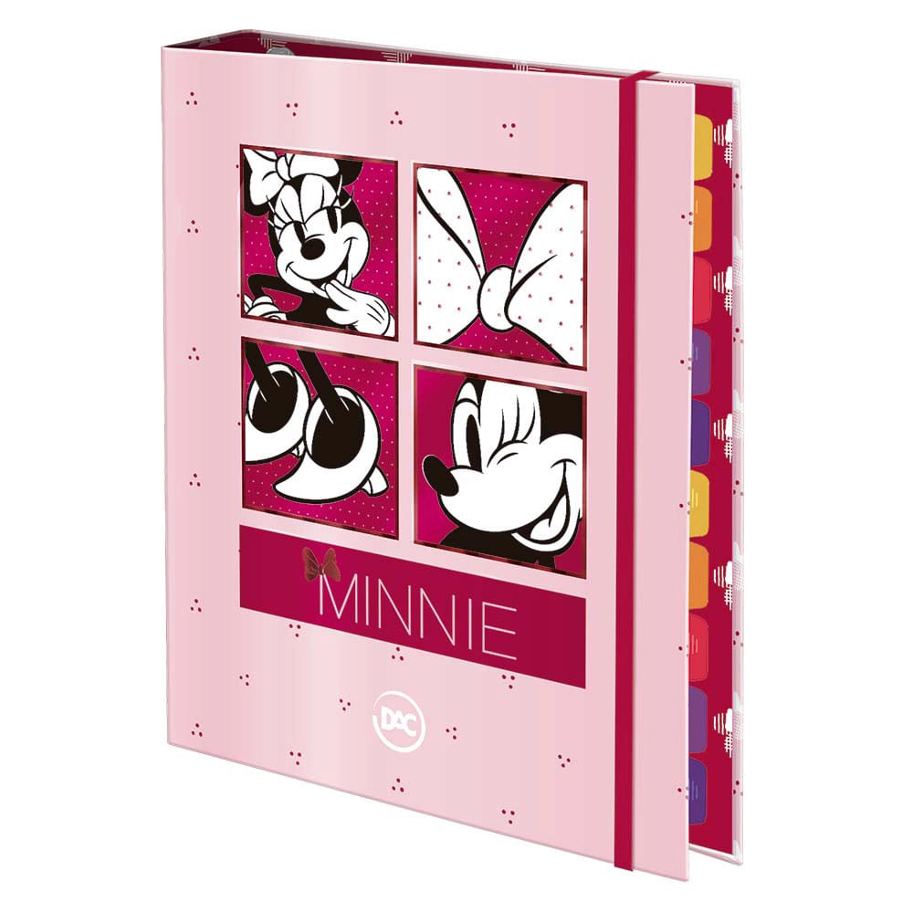 Caderno College Argolado Dac Disney Minnie 48 Folhas