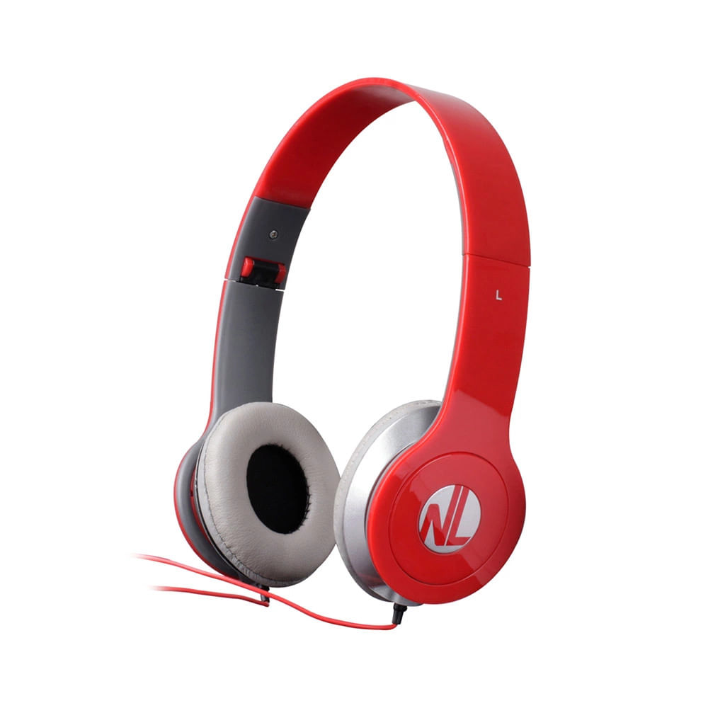 Fone de Ouvido Newlink Extreme P2 Vermelho HS108