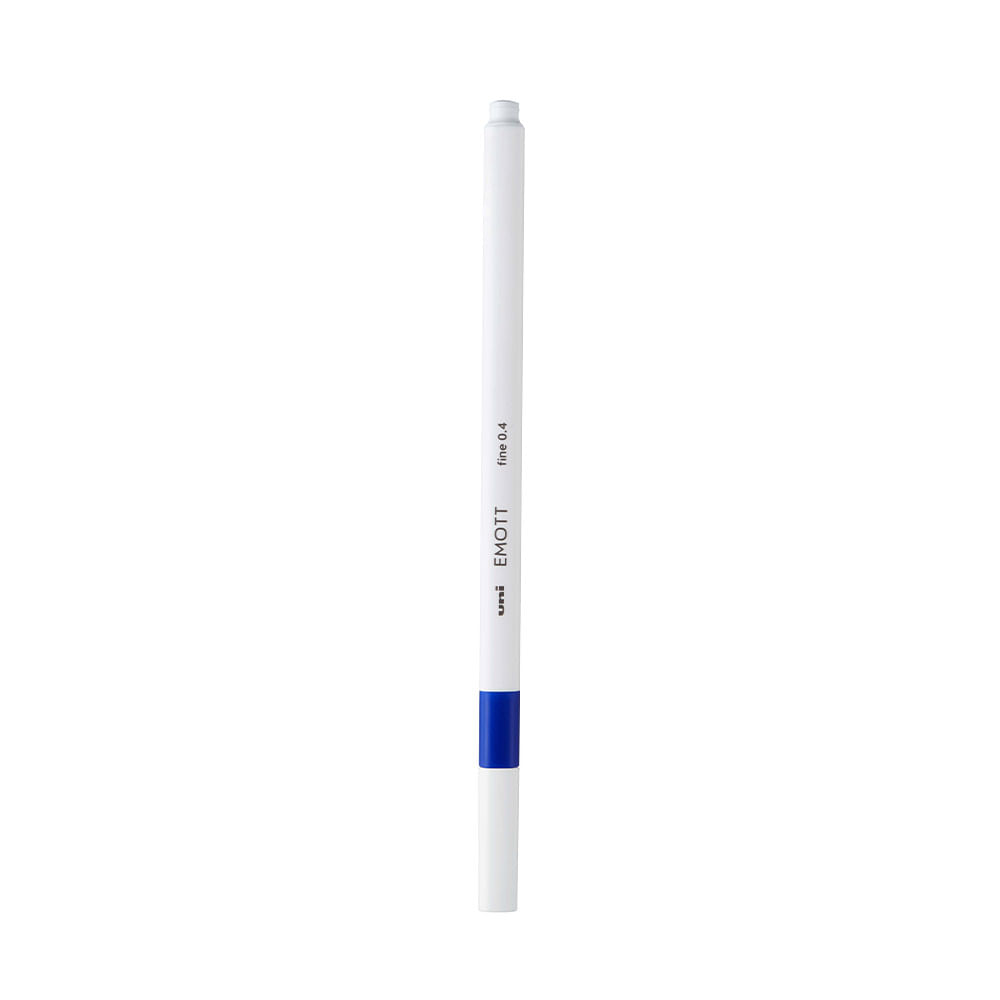 Caneta Hidrográfica Uniball Emott Fine Azul 0.4mm