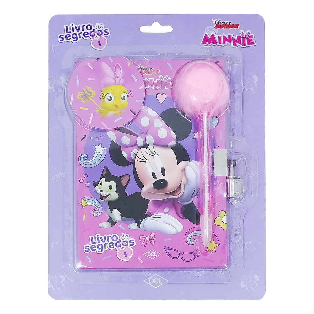 LIVRO Minnie DISNEY - LER E COLORIR + giz de cera