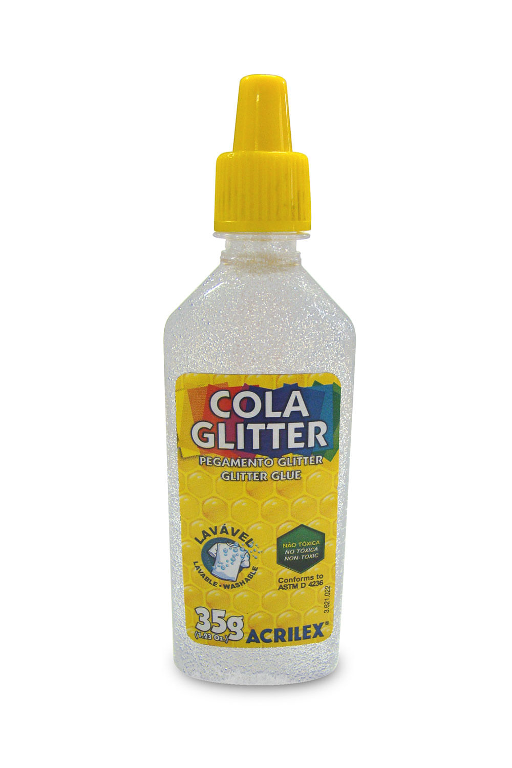 Cola Acrilex Gliter Cristal 35g