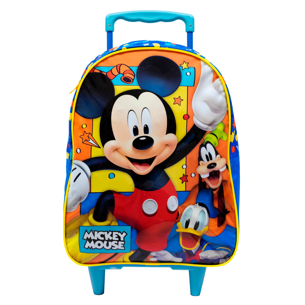 Mochilete Infantil com Rodinhas Xeryus Disney Mickey 16"