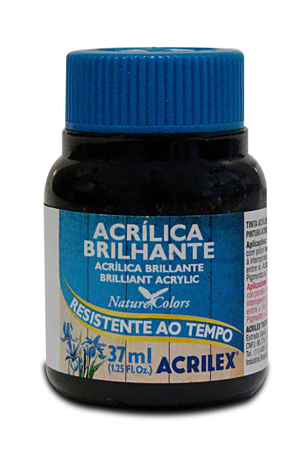 Tinta Acrílica Brilhante 30ml Preto