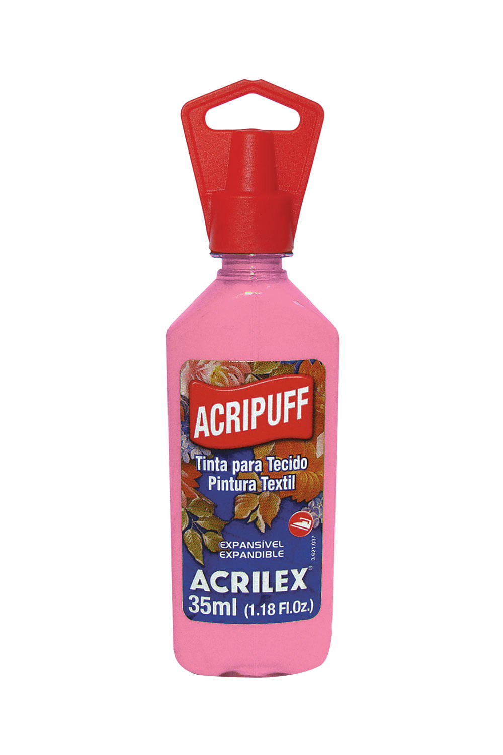 Tinta para Tecido Acripuff 35ml Rosa