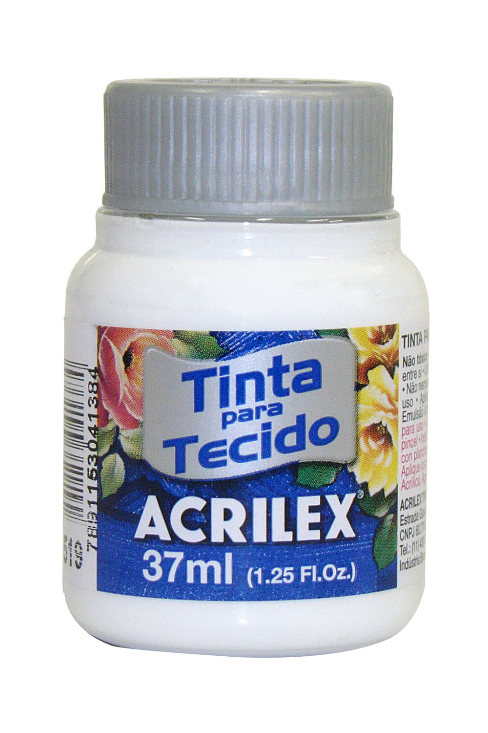 Tinta para Tecido 37ml Branca