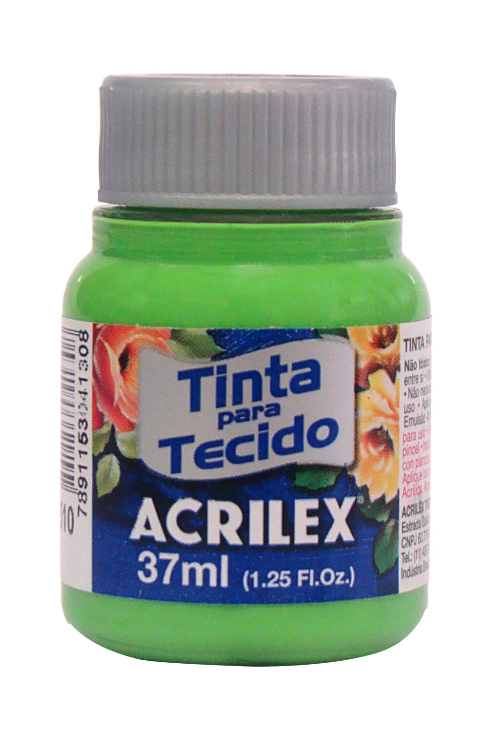 Tinta para Tecido 37ml Verde Folha