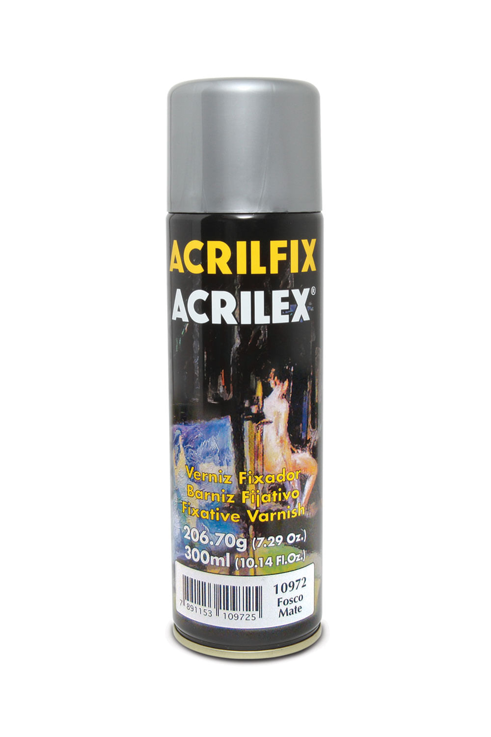 Verniz Acrilfix Spray Fixador Fosco 300ml