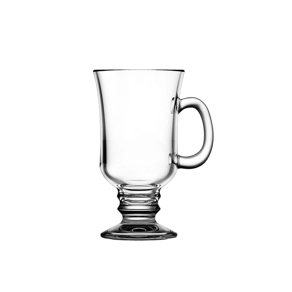 Caneca Class Home Irish em Vidro Transparente 120ml