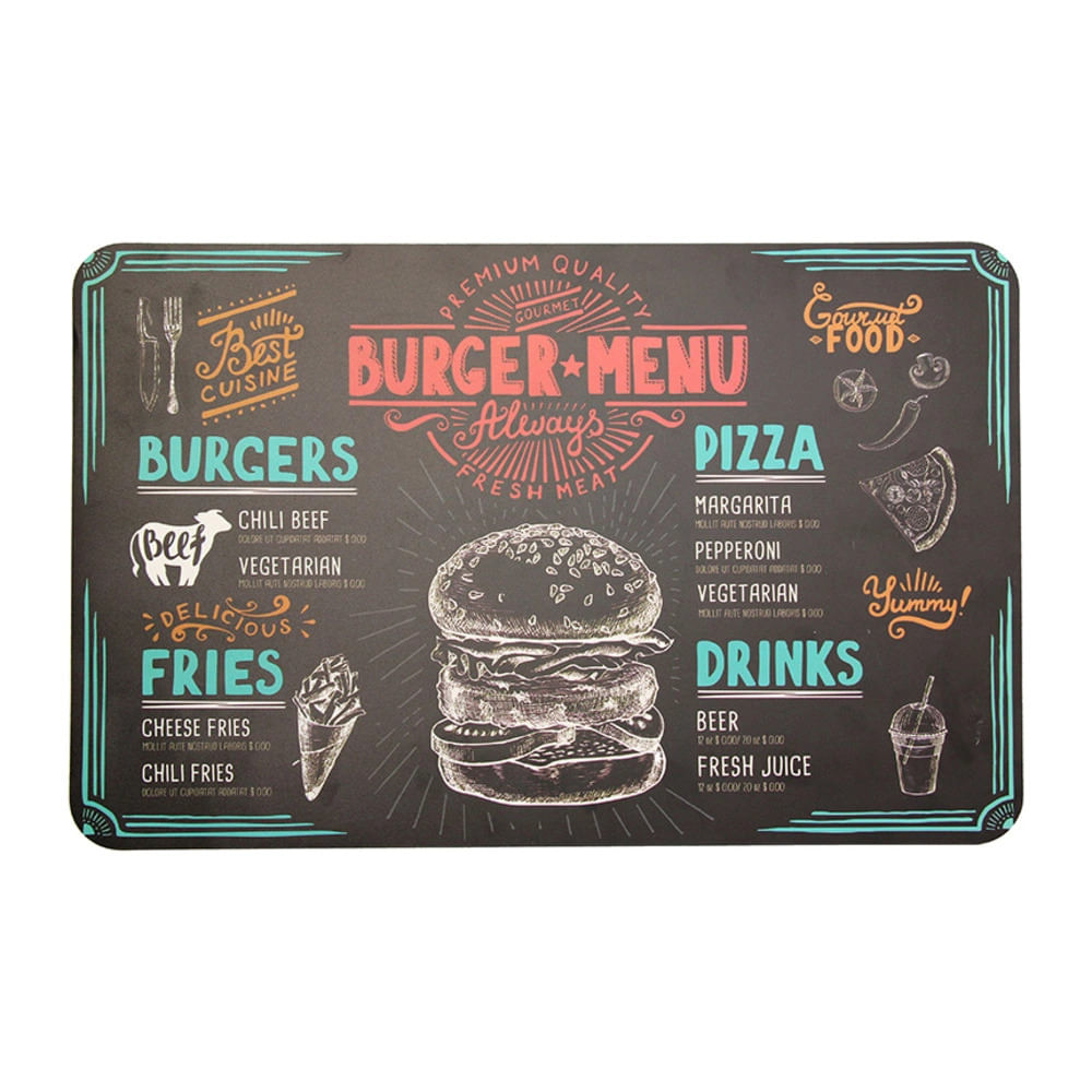 Americano Avulso Hauskraft Burger Colorido 43x28cm