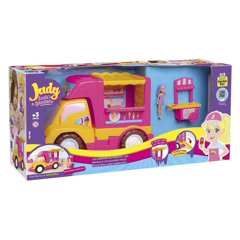 Brinquedo Sorveteria da Judy Truck Samba Toys