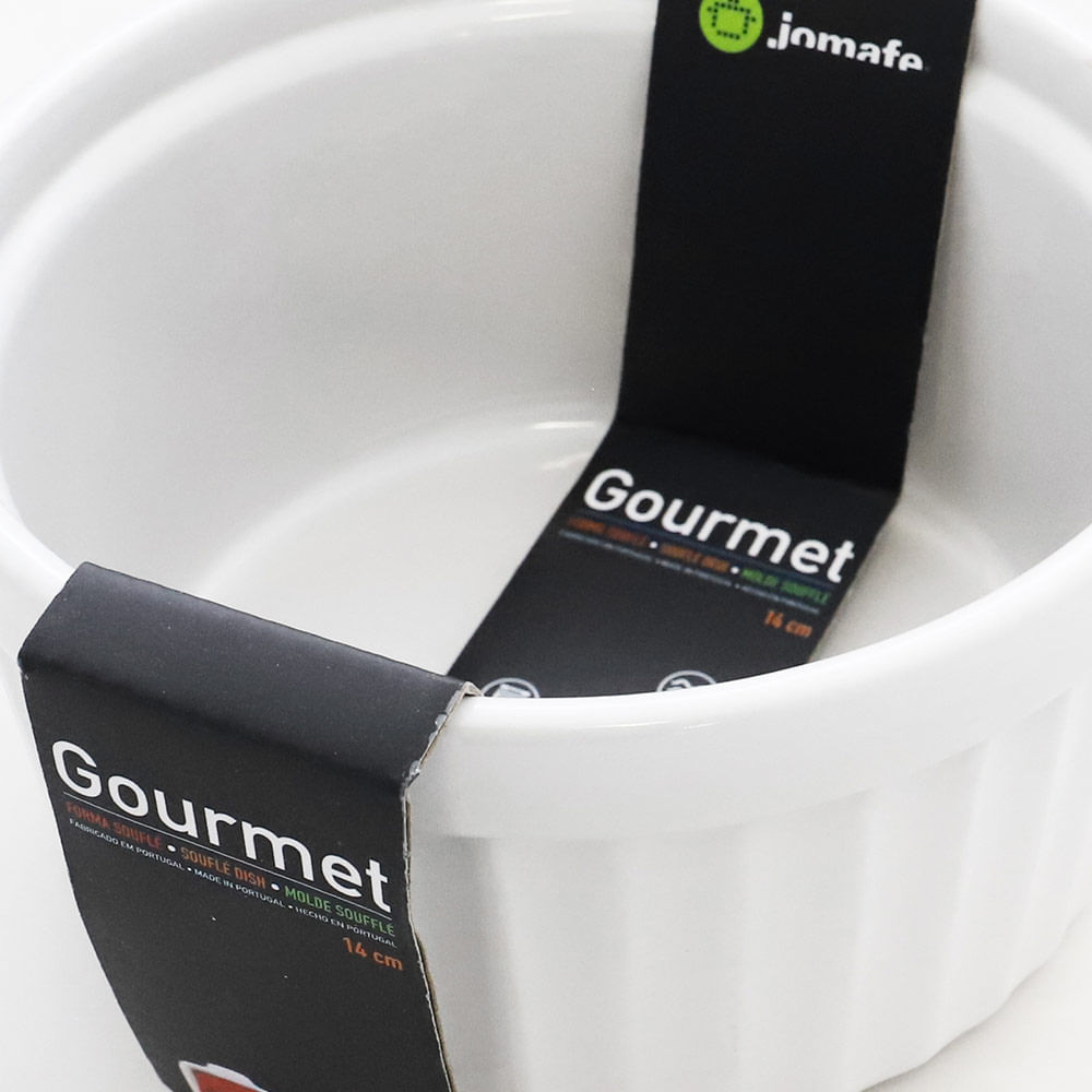 Forma Redonda para Suflê Le Gourmet em Cerâmica 14cm - 1 Peça