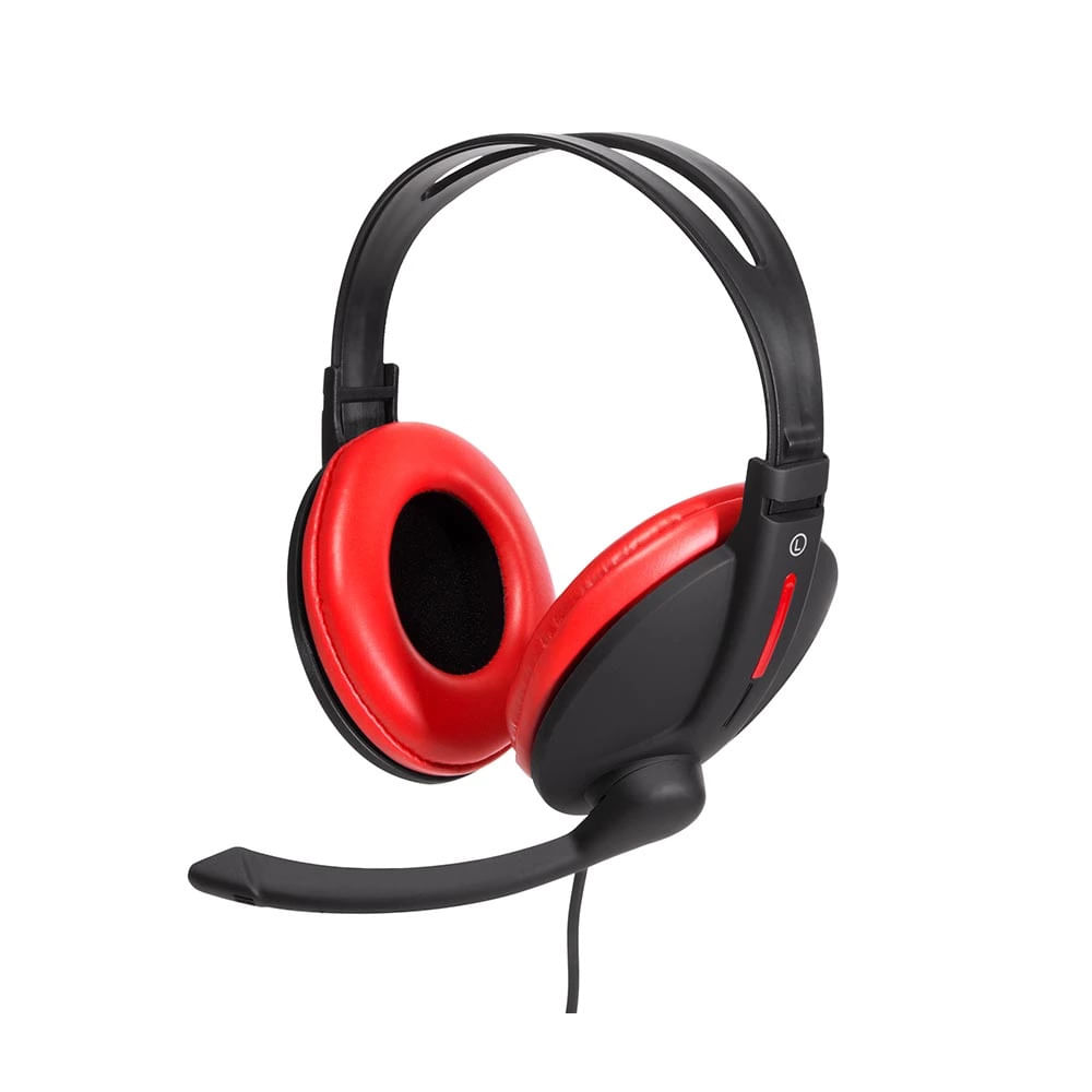 Headset Gamer Bright Conexão P2 com Haste Regulável Microfone Integrado Modelo 0206 Preto