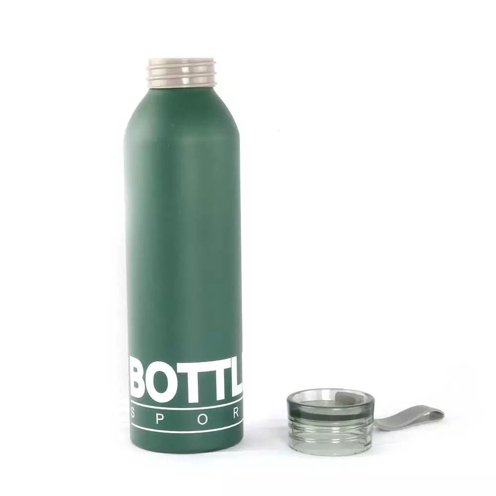 Garrafa Squeeze Le Bottle Alumínio Verde 650ml