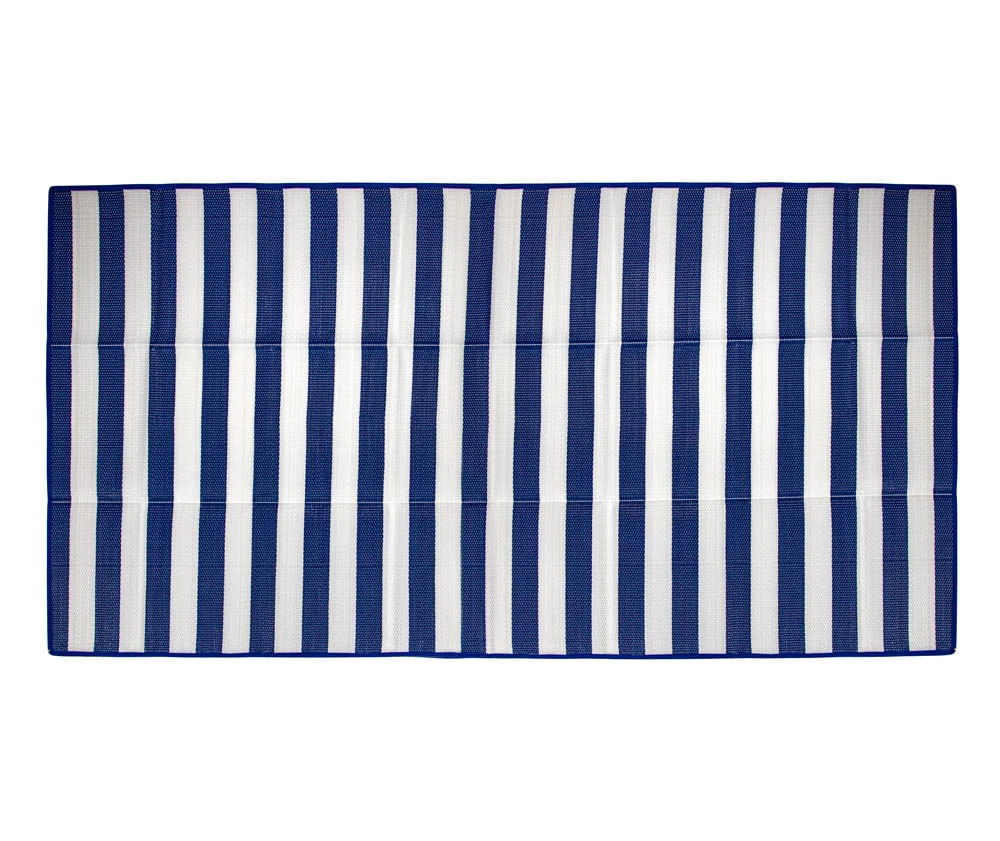 Esteira Le Beach Dobrável em PP Azul 180X90cm