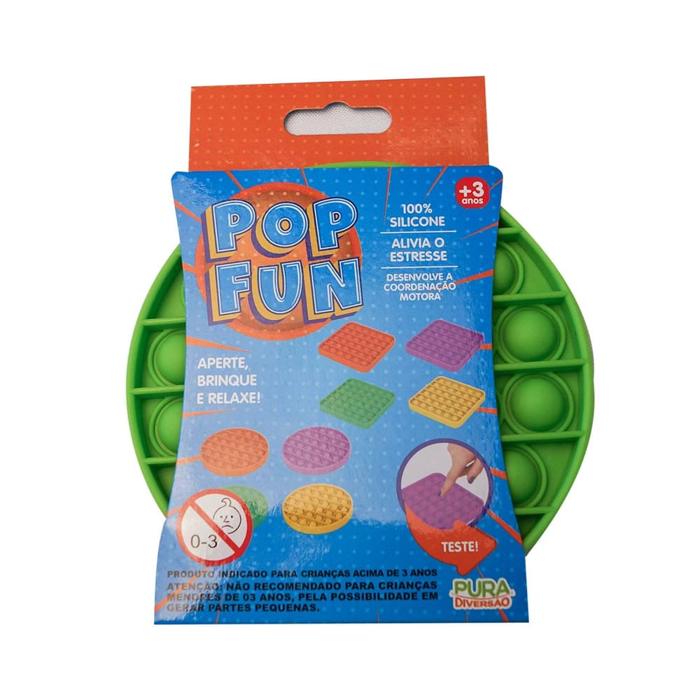 Pop It Fun Yestoys Círculo - Item Sortido