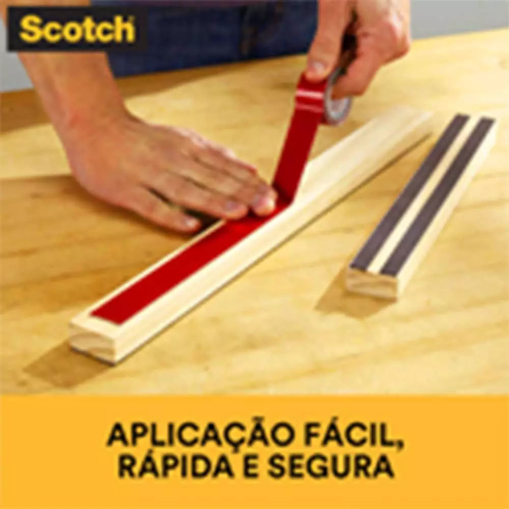 Fita Adesiva Dupla Face Scotch 3M com Espuma Uso Externo 24mmx1,5m