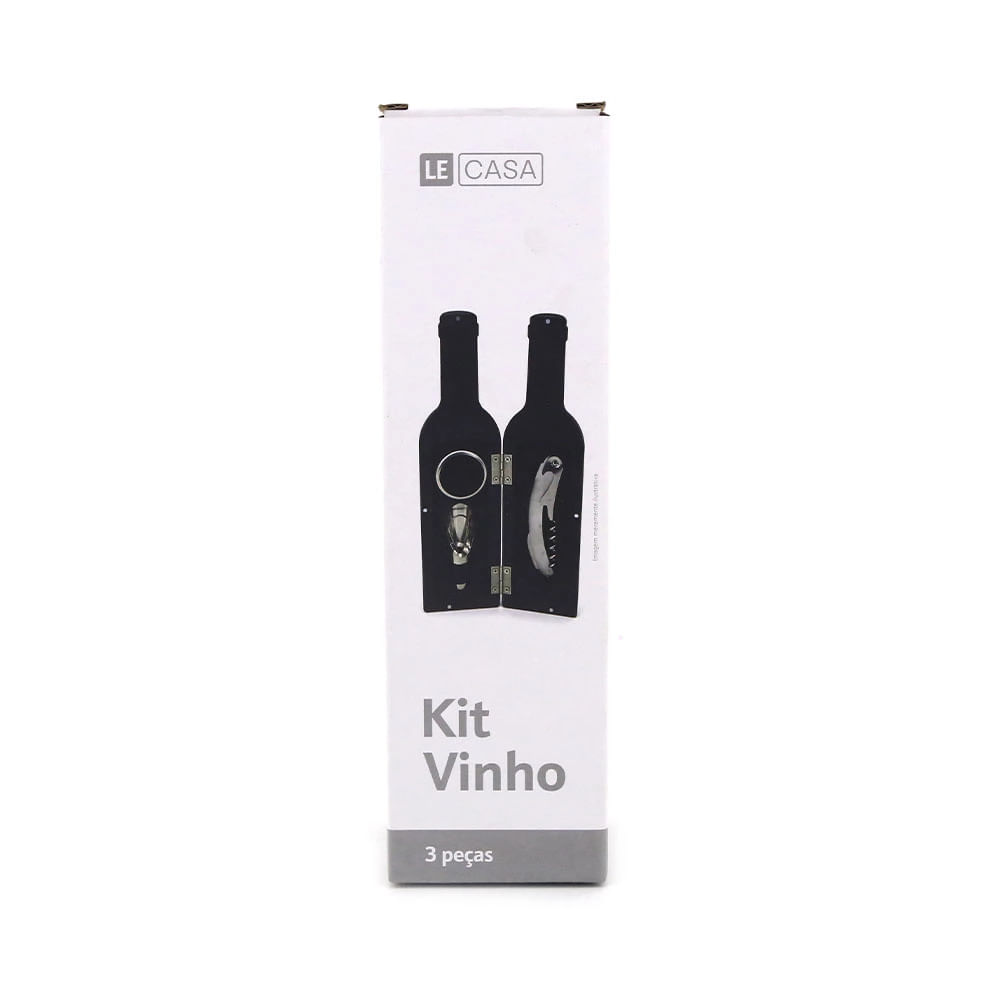 Kit para Vinho Le Bordeaux 3 Peças