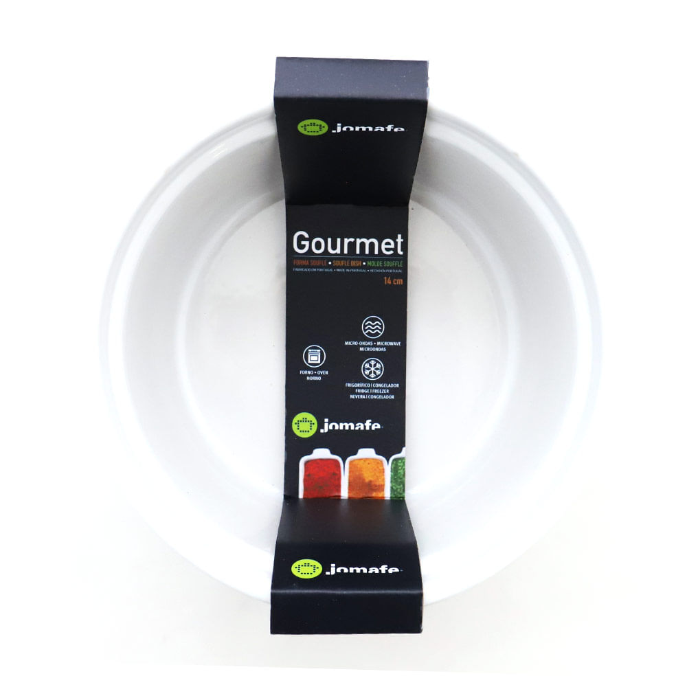 Forma Redonda para Suflê Le Gourmet em Cerâmica 14cm - 1 Peça