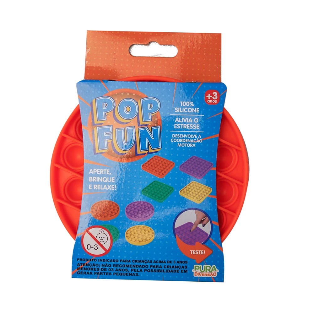 Pop It Fun Yestoys Círculo - Item Sortido