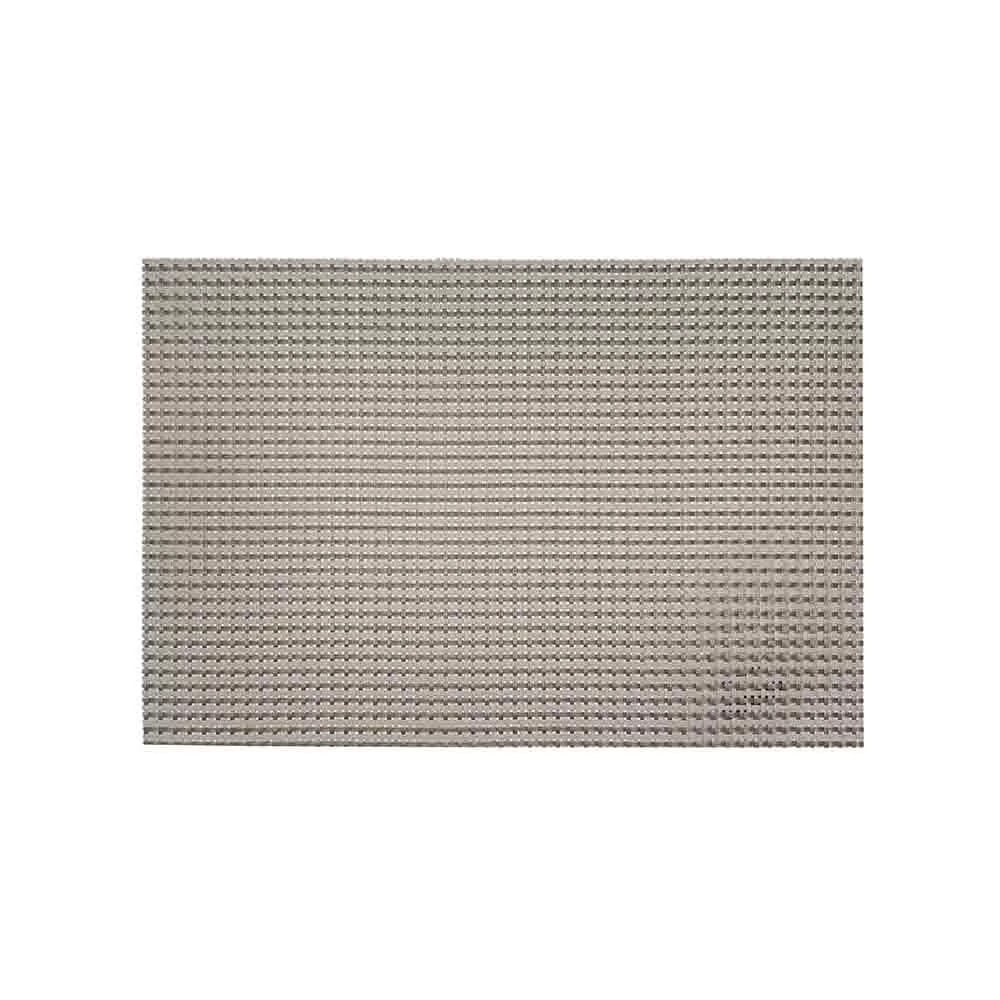 Americano Le Woven em Plástico Cinza 45x30cm 1 Peça