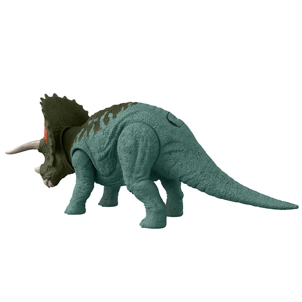 Dinossauro Jurassic World Triceratops Ruge